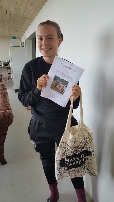 Jana Lind vinningshafi í rúlluskreytingu