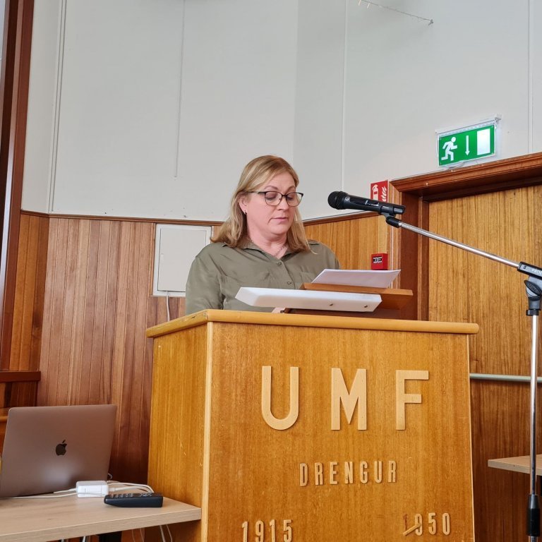 Jóhanna Hreinsdóttir fundarstjóri