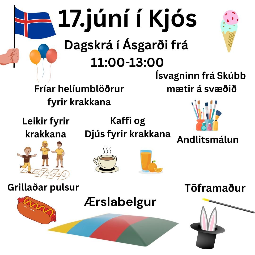 17. júní hátíðahöld í Kjósinni