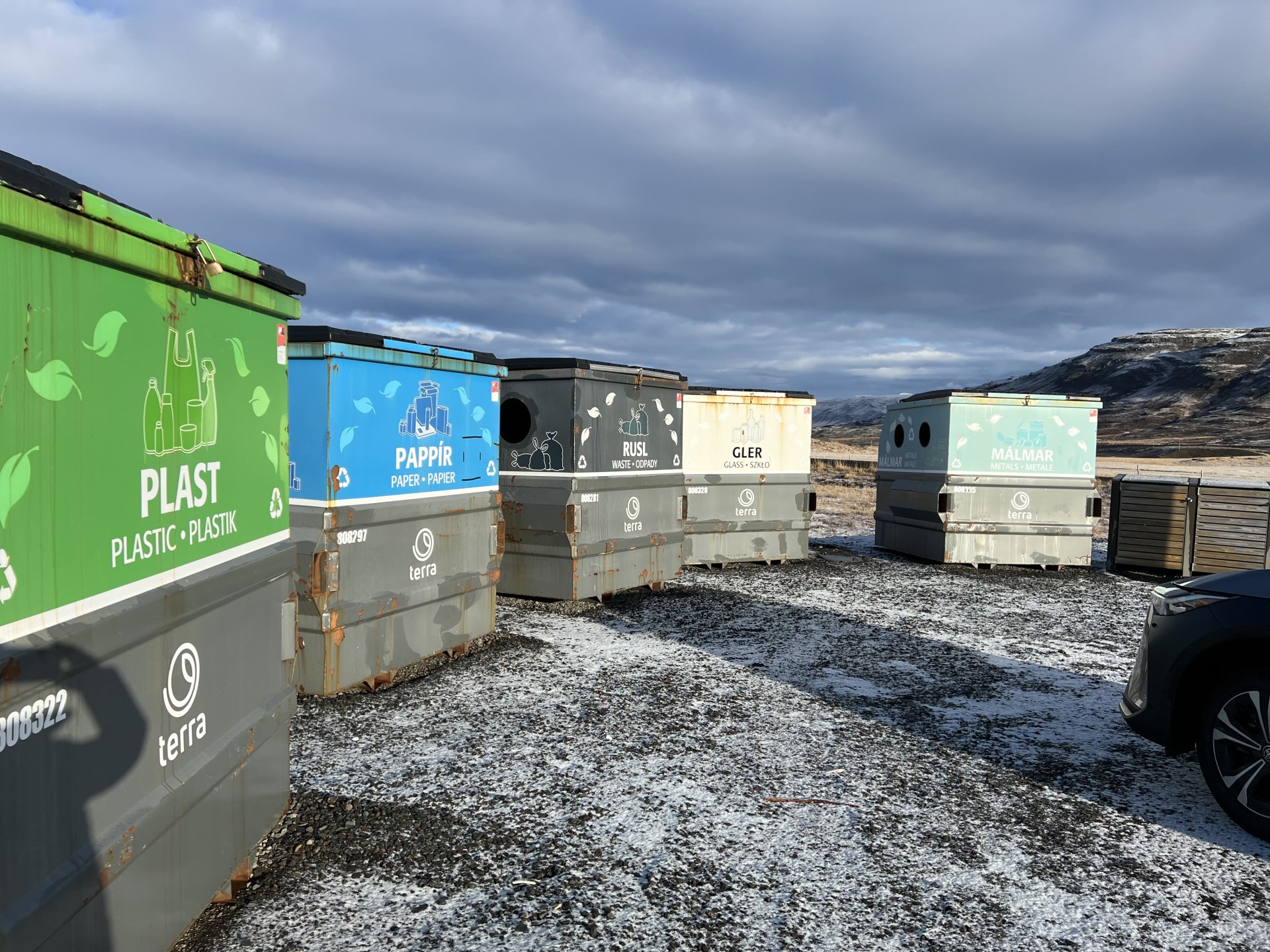 Breyttur opnunartími á gámaplansins að Hurðarbaksholti