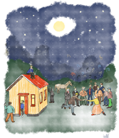 Þegar Kjósin ómaði af söng