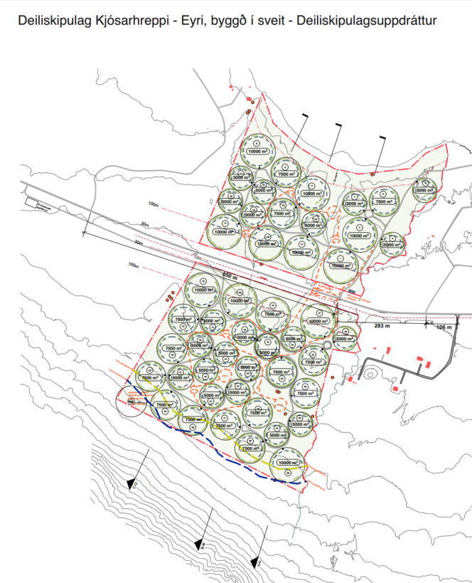 Breyting á aðalskipulagi vegna uppbyggingar á Eyri.