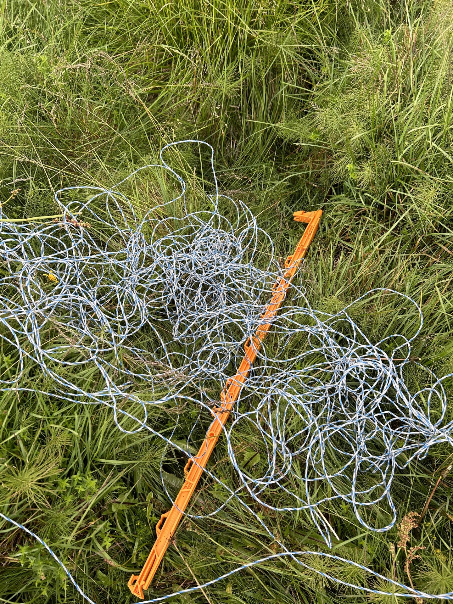 Brottnumin girðing komin í leitirnar.