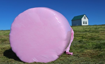 Söfnun á heyrúlluplasti í Kjósarhreppi