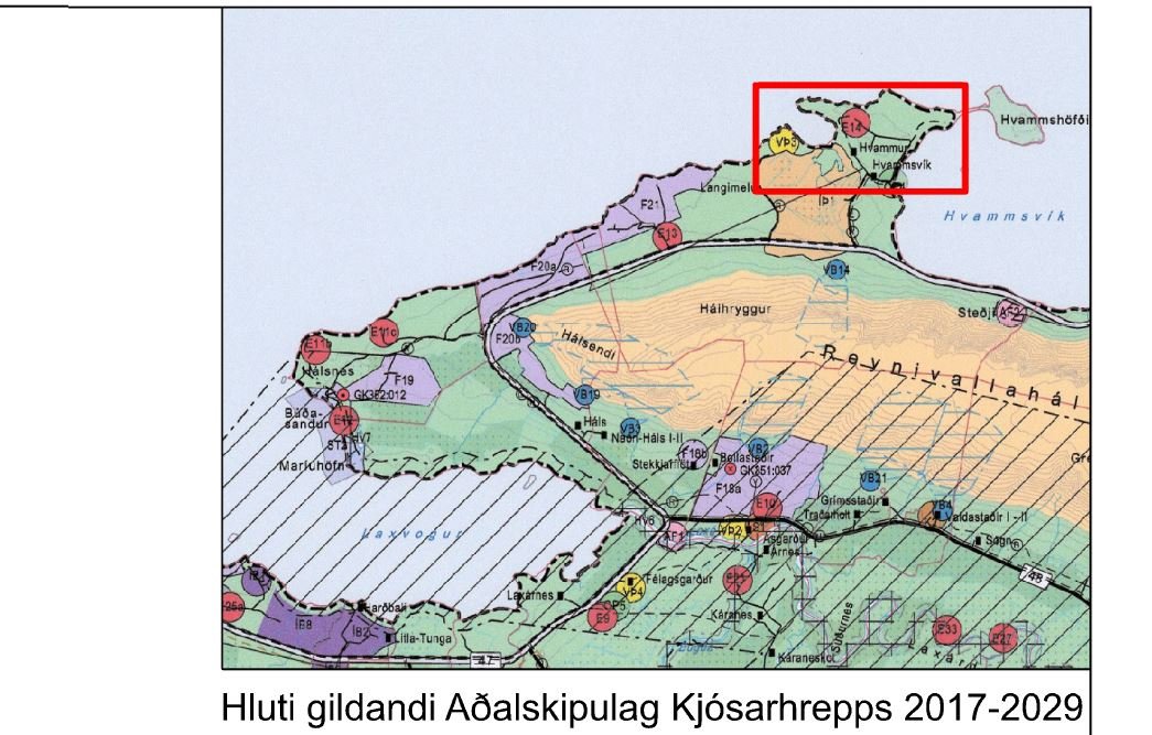 Breyting á deiliskipulagi Hvamms og Hvammsvíkur