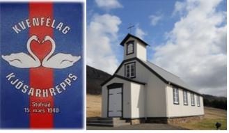 Kvenfélag Kjósarhrepps hefur ætíð stutt dyggilega við sína kirkju.