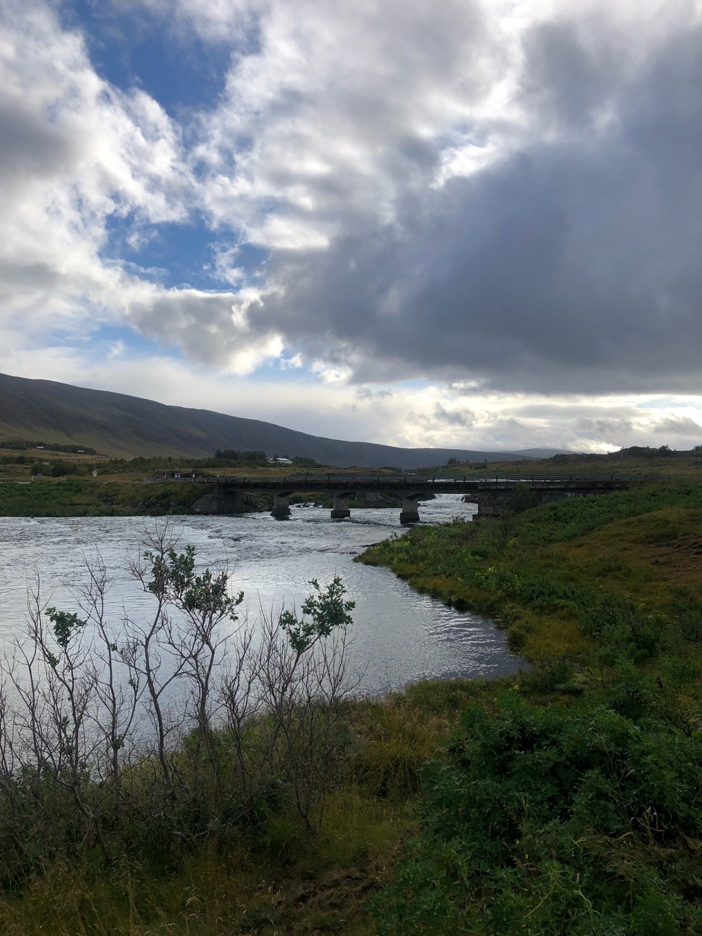 Umferðatafir við Laxárbrú í dag 1.september milli 7:30 og 19:00