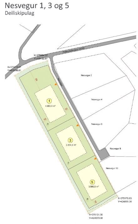 Kjósarhreppur auglýsir skv. 41. gr. skipulagslaga nr. 123/2010 deiliskipulag - Nesvegur 1, 3 og 5