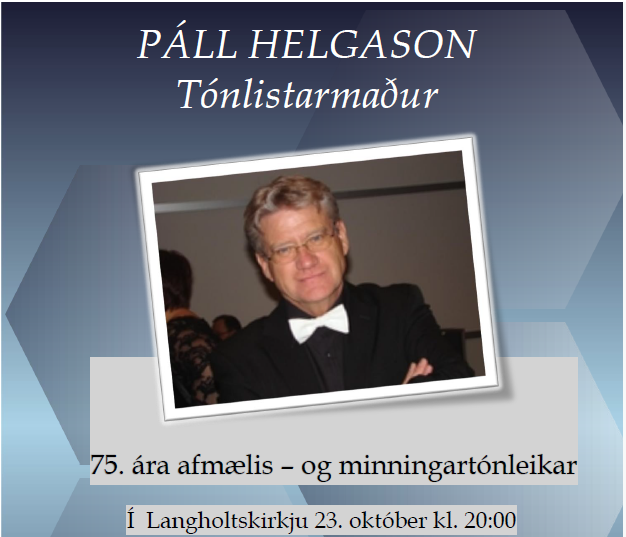 Páll var um árabil organisti á Reynivöllum og í Brautarholti.