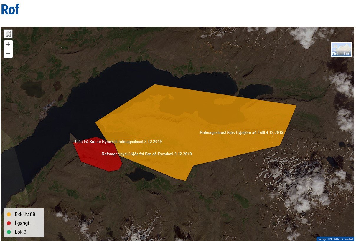 Ath. myndin sýnir rof, bæði 3. des og 4. des