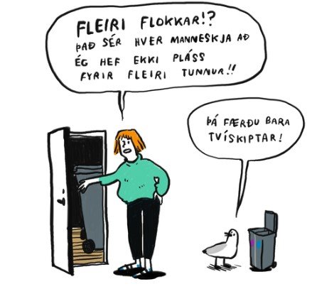 Nýjar tunnur afhentar 20. maí nk.